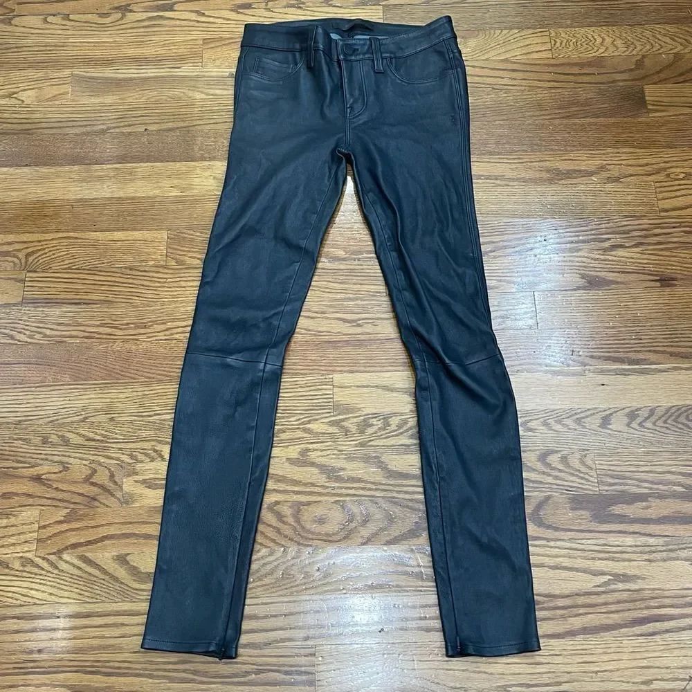 Genetic Denim 100% Leather Skinny Jeans